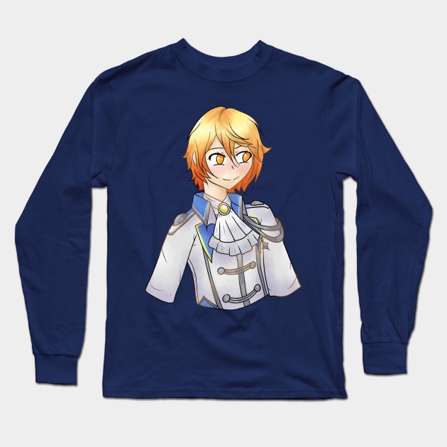 Project Sekai Tsukasa Tenma Design Long Sleeve T-Shirt by nhitori